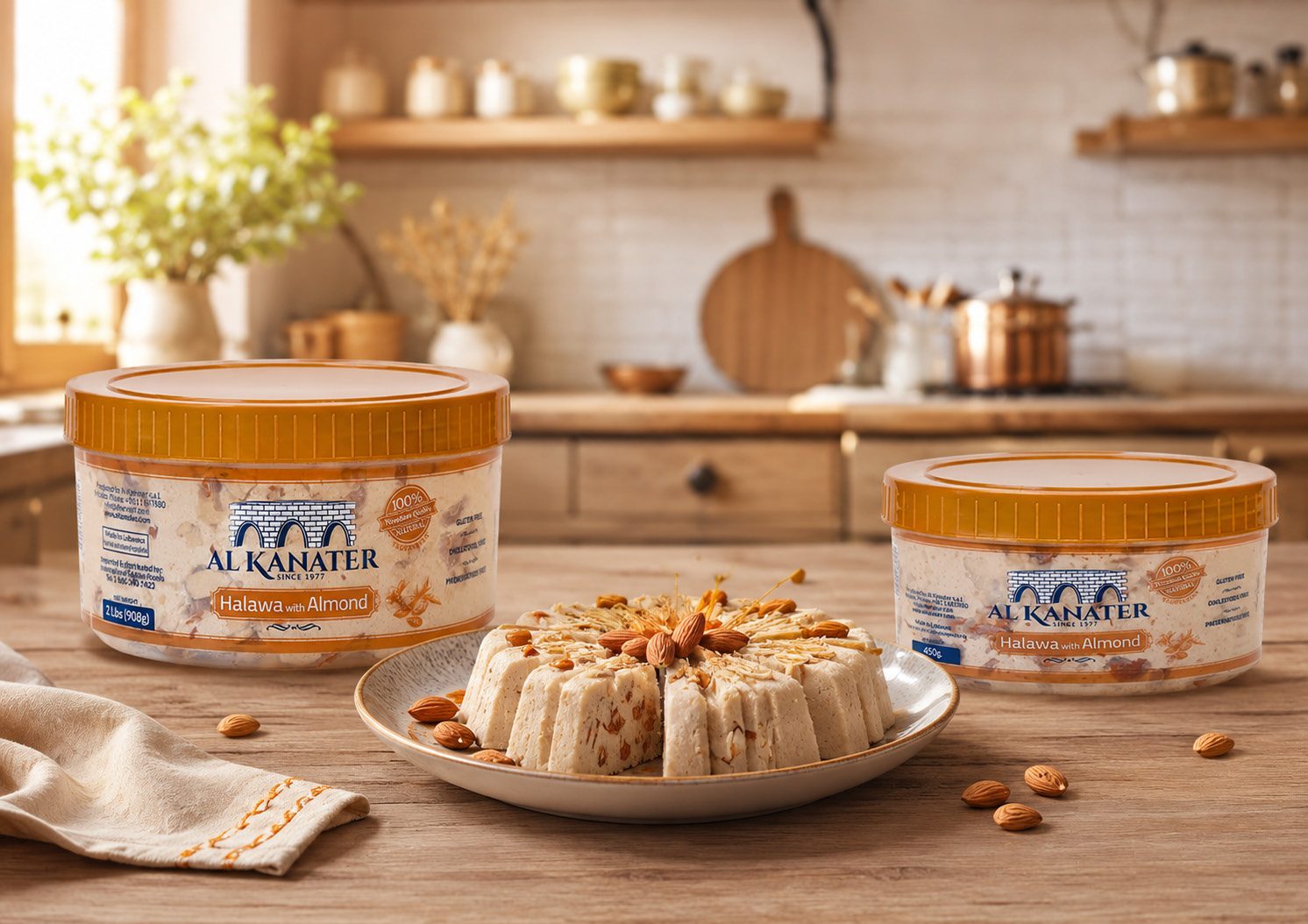 Halawa with almond
