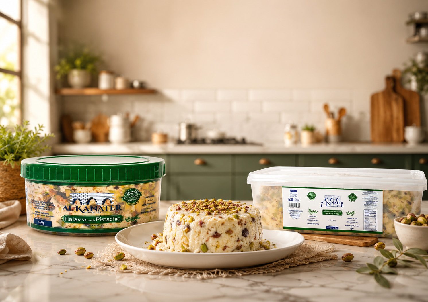 Halawa with pistachio