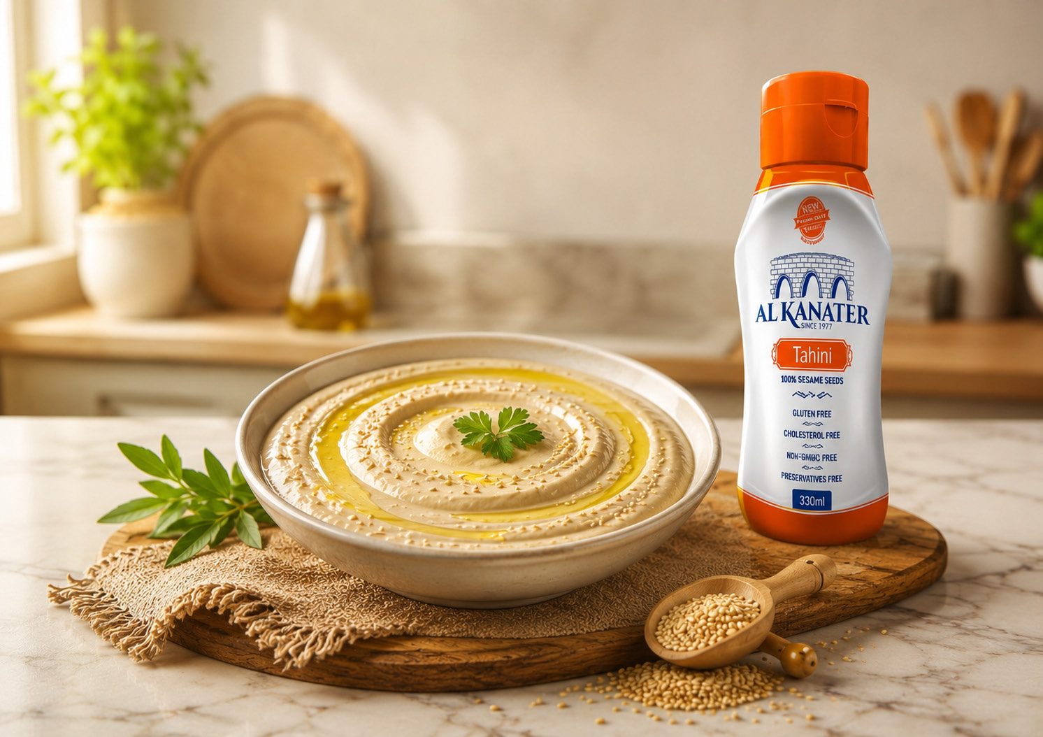 Tahini squeeze bottle 330g