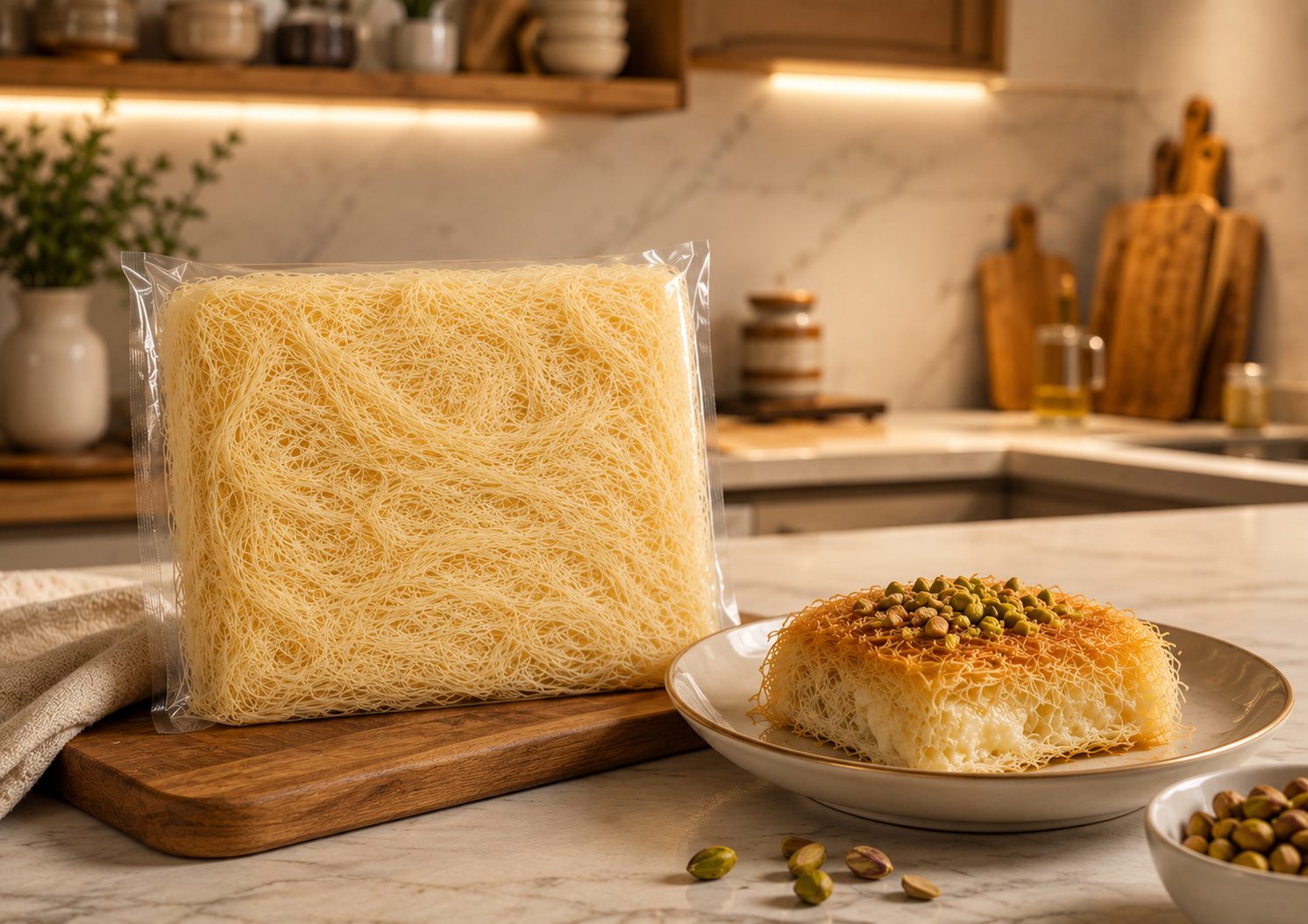 Osmalieh shredded pastry